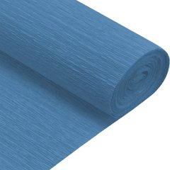 Бумага гофрированная SANTI синяя 230% рулон 50*200см - 1