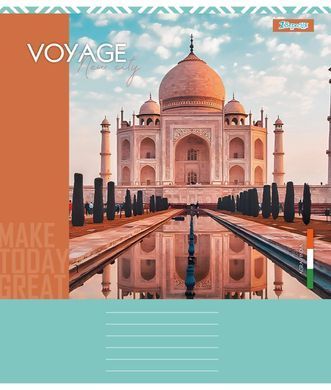 Тетрадь для записей 1В New city voyage А5 96 листов клетка - 4