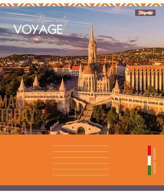 Тетрадь для записей 1В New city voyage А5 96 листов клетка - 2