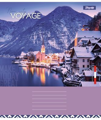 Тетрадь для записей 1В New city voyage А5 96 листов клетка - 5