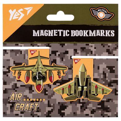 Закладки магнитные Yes Military, 2шт - 3
