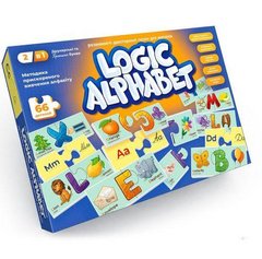 Навчальна розвиваюча гра "Logic Alphabet" danko Toys - 1