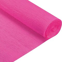 Бумага гофрированная SANTI ярко розовая 230% рулон 50*200см - 1