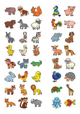 English for Kids — Дикі та свійські тварини. Wild and Domestic Animals - 5