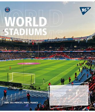 Зошит для записів Yes World stadium А5 60 аркушів клітинка - 3