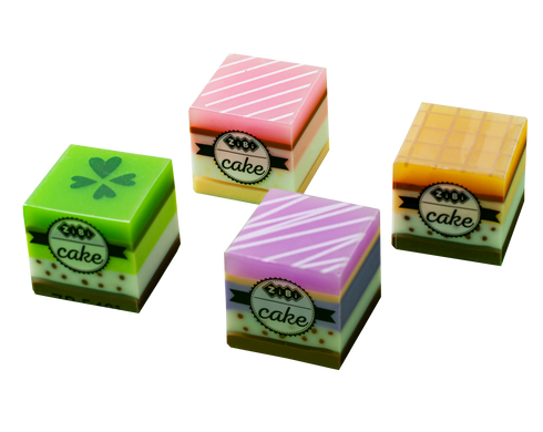 Ластик прямоугольный CAKE, 25х25х24 мм, KIDS Line - 3