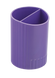 Стакан для письменных принадлежностей SFERIK, круглый, на 2 отделения, фиолетовый - 2