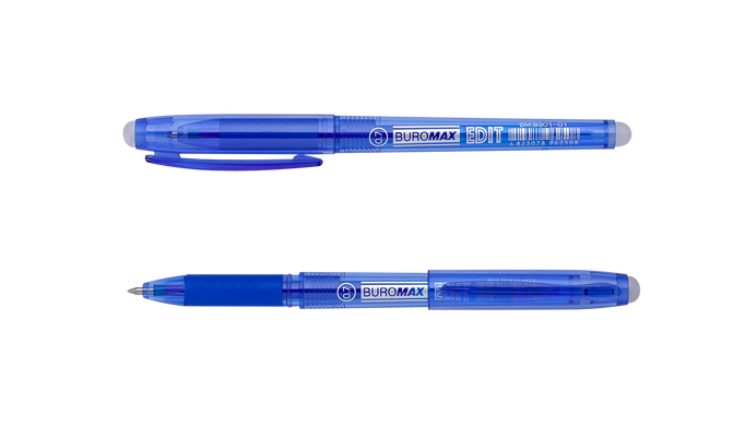 Ручка гелева "Пиши-Стирай" EDIT, 0.7 мм, сині чорнила - 1