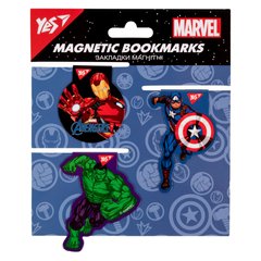 Закладки магнітні YES Marvel.Avengers, 3шт. - 1