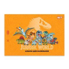 Тетрадь для рисования Yes А4 12 листов скоба с перфорацией Jurassic World Kids - 1