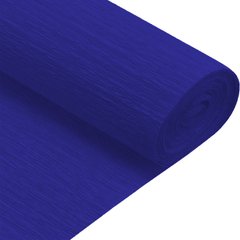 Бумага гофрированная SANTI темно синяя 230% рулон 50*200см - 1