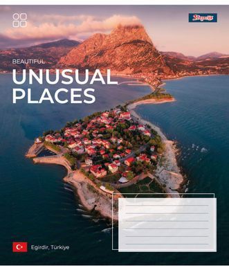 Тетрадь для записей 1В Unusual places А5 96 листов клетка - 2