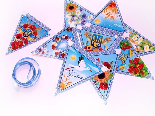 Гірлянда.Символи України - 2