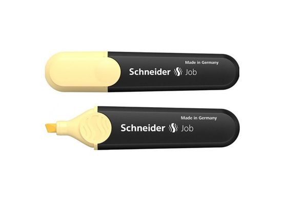 Маркер текстовий 150 пастельно бежевий SCHNEIDER JOB - 1