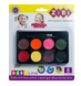 Фарби для гриму обличчя та тіла на водній основі, 8 кольорів, BABY Line - 1