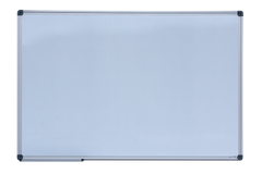 Доска магнитная сухостираемая, JOBMAX, 60х90см, горизонтальная, алюминиевая рамка - 1