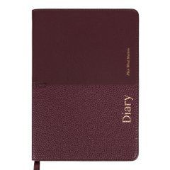 Ежедневник Leo Planner Royal А5 датированный 2027 твердый бордовый 368 страниц - 1