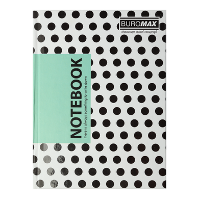 Записная книжка INSOLITO, А5, 96 л., клетка, твердая картонная обложка, бирюзовая - 2