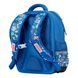 Рюкзак шкільний напівкаркасний 1Вересня S-105 Football синій - 1