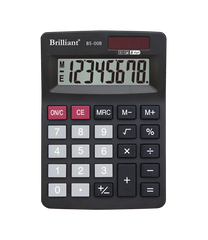Калькулятор настільний BS-008 8 р., 2-пит - 1