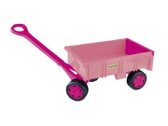 Іграшка "Візок "Фермер" (рожевий) WADER - 1