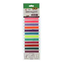 Набір закладок самоклеючих MULTICOLOR, А5, 12шт., асорті, SMART Line - 1