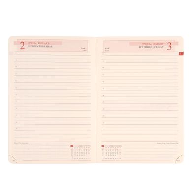 Ежедневник 12х20cм Leo Planner датированный 2025 Glory красный 352 стр - 5