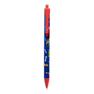 Ручка шариковая YES Zombie 0,7 мм синяя автоматическая - 1