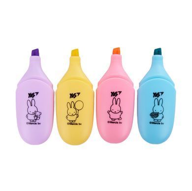 Маркер текстовый Yes Miffy в наборе 4 шт - 2