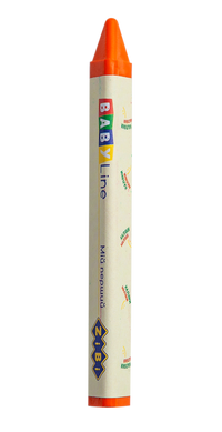 Карандаши восковые JUMBO, 10 цветов, трехгранные, BABY Line - 4
