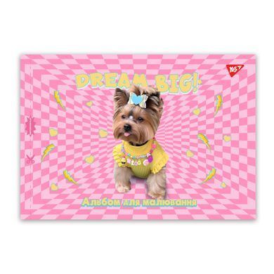 Альбом для рисования YES Dogs А4 20 листов с перфорацией - 5