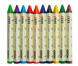 Карандаши восковые JUMBO, 10 цветов, трехгранные, BABY Line - 2