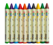Карандаши восковые JUMBO, 10 цветов, трехгранные, BABY Line - 5