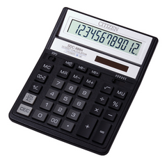 Калькулятор Citizen SDC-888 ХBK, 12 разрядов, черный - 1