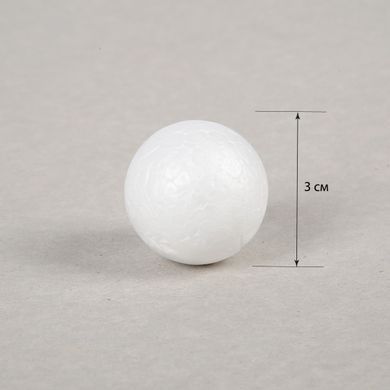Пенопластовые заготовки SANTI Шар 20 штук 3 см - 2