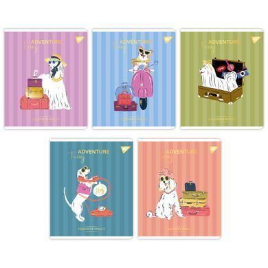 Зошит YES Exquisite doggy 48 аркушів лінія - 6