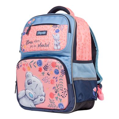 Рюкзак шкільний напівкаркасний 1Вересня S-105 MeToYou рожевий/блакитний - 2