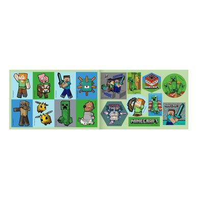 Раскраска А4 Yes Minecraft с наклейками 8 страниц - 3