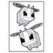 Раскраска А4 Yes Minecraft с наклейками 8 страниц - 2