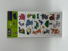 3D наліпки Звіряти з Африки 18 см, KIDS Line - 1