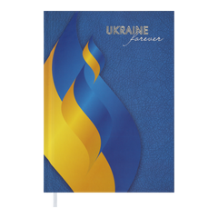 Щоденник недатований UKRAINE, A5, синій - 1