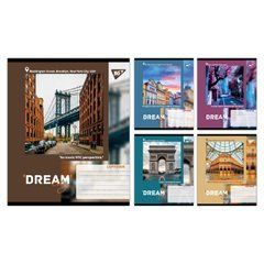Тетрадь ученическая общая YES Dream City А5 36 листов клетка - 1