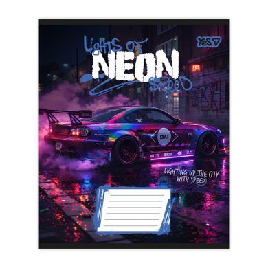 Зошит шкільний Yes Neon А5 18 аркушів лінія - 4