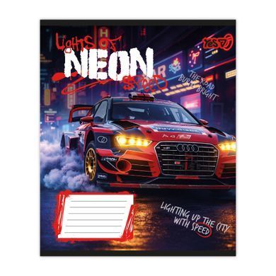 Зошит шкільний Yes Neon А5 18 аркушів лінія - 3