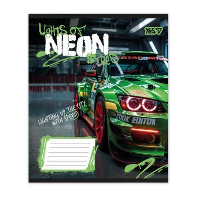 Зошит шкільний Yes Neon А5 18 аркушів лінія - 2
