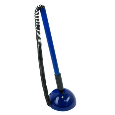 Ручка шарик. на подставке BLUE DeskPen, L2U, 0,7 мм, синие чернила - 2