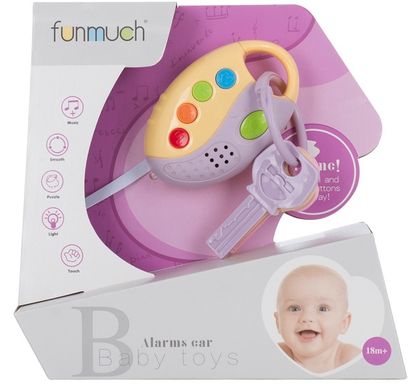 Музыкальная игрушка "Автоключикы" со световыми эффектами FUNMUCH - 1