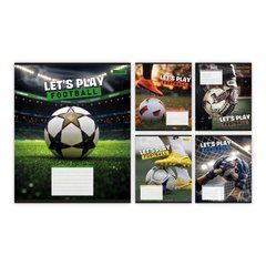 Тетрадь школьная 1Вересня Let&lsquo;s play football А5 12 листов клетка - 1