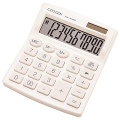 Калькулятор Citizen SDC-810NRWHE-white 10 розрядів - 1