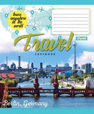 Тетрадь А5 96 Кл. 1В Travel - 5